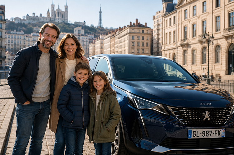 Famille d'enseignants à Lyon